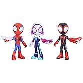 Spidey and his Amazing Friends Supersized Hero Multipack, 3 Large Action Figures, Marvel Preschool Super Hero Toy, Ages 3 and Up, 9 Inches (Amazon Exclusive)