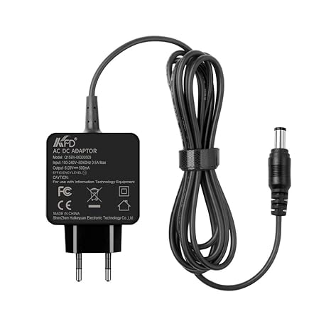KFD Netzteil DC 6V 500ma 400ma 300ma 200ma 100ma Ladegerät Ladekabel für Roberts R9903 Radio PU6 PU6-B PU10 PU16 PU23 PU32 PU