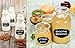 Wewdigi. UNI-FAM Mason Jars Labels, 80 Chalkboard Stickers - Canisters Labels - Chalk Makers Erasable