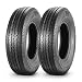 Set of 2 ST 225/75R15 DOT Trailer Tires 225/75R-15 22575R15 10Ply, Load Range E