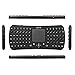 iRainy a38 Mini Wireless Bluetooth Keyboard Handheld with Touch Pad Ultra Sensitive Multi-Touch Support iMac, Android, Windows