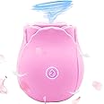 UBYP Roses Toy 2025 Newly Clitioral Sucker Powerful Womens Viboators Quiet Rose Viboatorr Waterproof Flower Vibration The Rose Adult Toy for Women 10 Speeds Couple Games Adult Bedroom P9K8 (pink1)