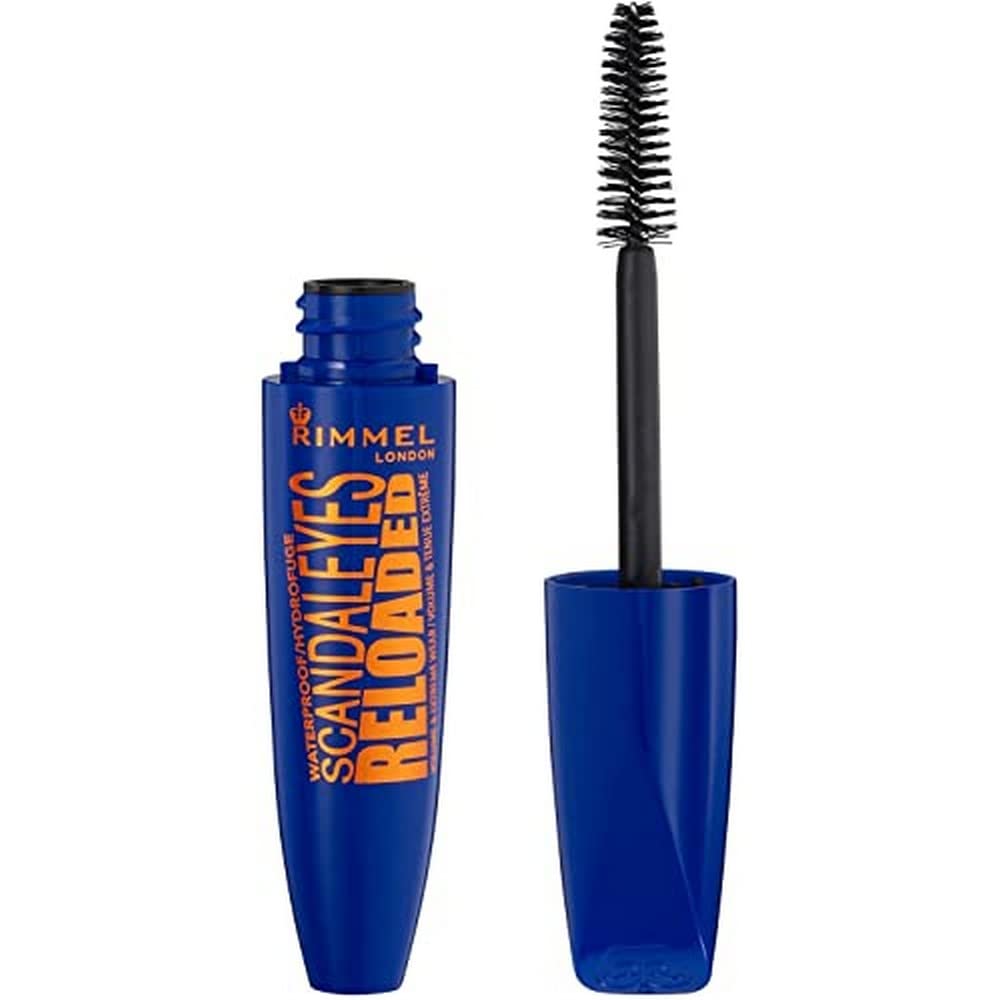 Rimmel London Scandaleyes Reloaded Waterproof Mascara, Black, 12 ml