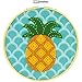 Dimensions Needle Craft Pineapple Wool Felt Applique Embroidery Craft Kit, 6''
