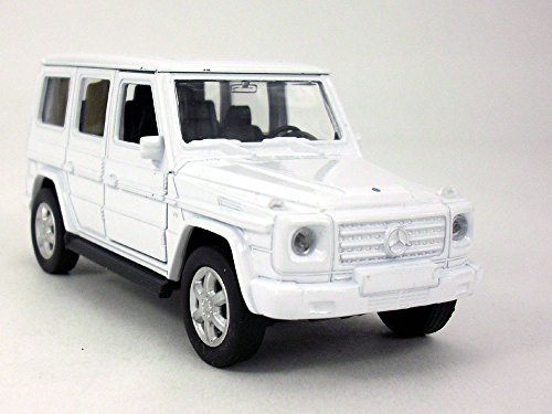 MERCEDES-BENZ G-Class (G500) Wagon 1/32 Scale Diecast Metal Model -WHITE