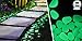100 Pcs Solar Powered Glow in the Dark Pebbles and Stone for Pathways and Garden Decor