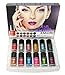 12 Metallic Color Nail Polish Kit (Nail Lacquer) + Remover Pad