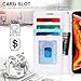 FYY Wallet Case for iPhone Xs Max, [Kickstand Feature] Luxury PU Leather Flip Phone Case Protective Folio Cover with [Card Holder] [Wrist Strap] for Apple iPhone Xs Max (6.5