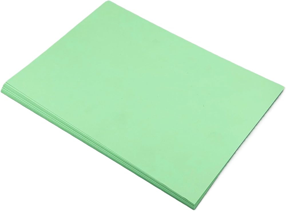 House of Card & Paper A4 160gsm Pastel Green Card Pack 100 Sheets HCP525