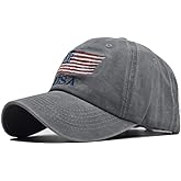 Washed American Flag Baseball Cap Retro Adjustable Sun Dad Gift Hats for Men Women Fashion Trucker Cap Unisex