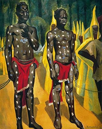 Wfmhra Pintura afroamericana clásica Retro Impresiones en Lienzo Cartel