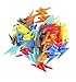Volta Super Speed Style Bicycle Decorations & Accessories – Compatible with Nearly All Bikes – Includes Spoke Beads, Stickers, Seat Cover, Bell, Flag, Mirrors, and More – 45 Pieces