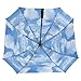 OGIO 72-Inch Golf Umbrella, Black/Blue Sky, Large