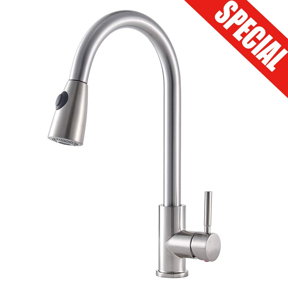Best Kitchen Faucets Stainless Steel New With Deck Plate