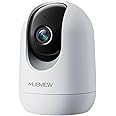 Indoor Security Camera 2K, Pet Camera with Phone App, WiFi Cameras for Home Security Camera for Dog/Baby Monitor/Elder Pan Ti