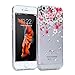 iPhone 6 Case, GMYLE iPhone 6 /6s Pattern Case Hybrid [Anti Shock] TPU Bumper +[Scratch Resistant] Flower Floral Back Cover Clear with Design Protective Case for iPhone 6s / 6- Cherry Blossom