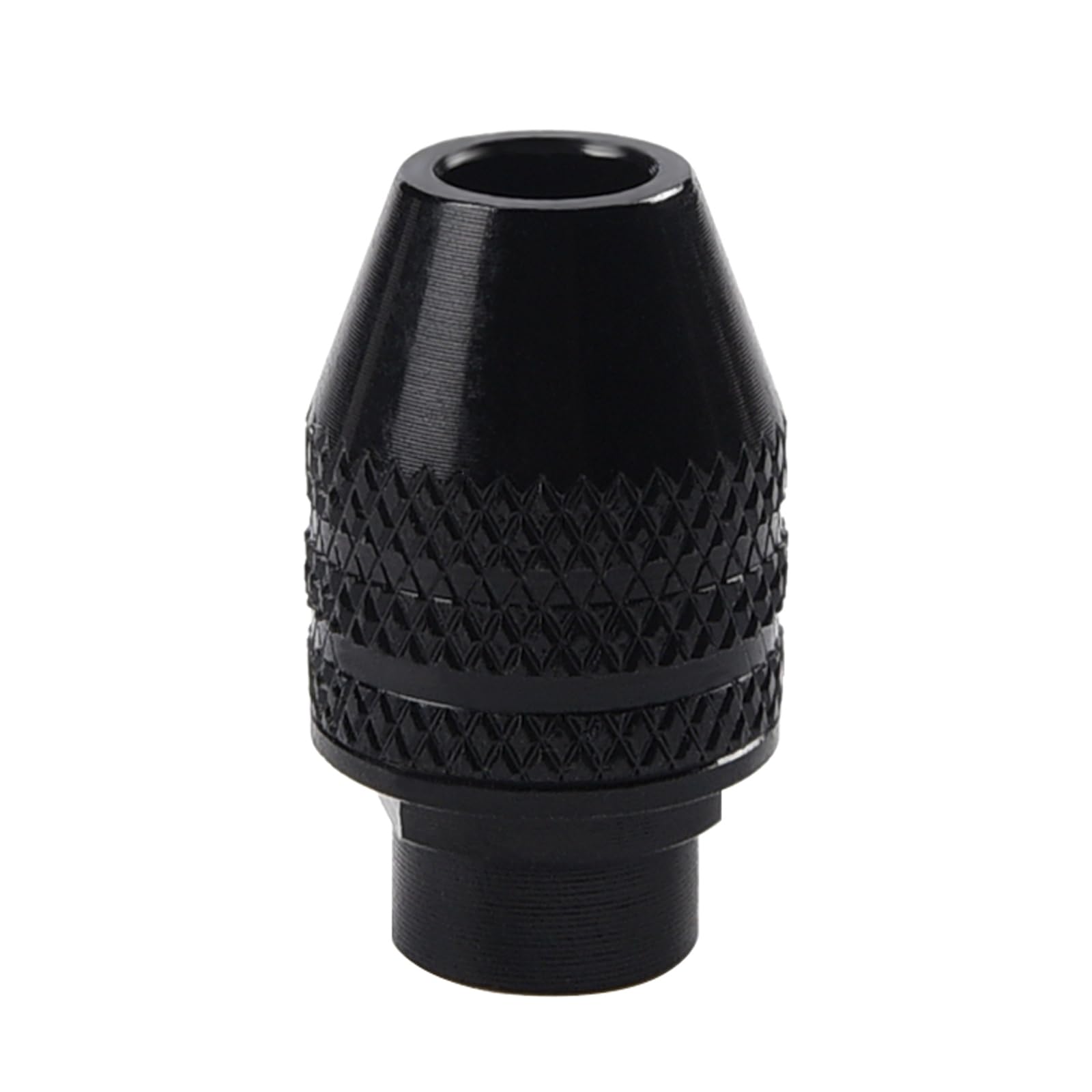 Keyless Chuck 0.3-3.2mm Drill Chuck Adaptor Electric Quick Change Drill Chuck Converter for Electric Grinder 1PCS (M8x0.75mm Long)