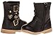 Sara Z Toddler Girls Boot With Glitter Hearts And Flowers (See More Colors & Sizes)