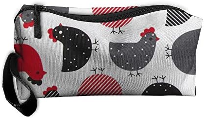 Creative Cartoon Chicken Portable Durable Waterproof Travel&amp;Home Make-up Bag Toiletry Bag Cosmetic Bag Pencil Bag Medicine Bag