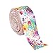 Drawing Graffiti Printed Grosgrain Ribbon 3