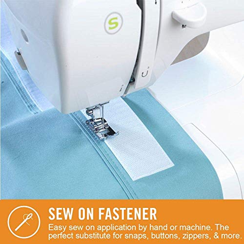 VELCRO Brand For Fabrics Sew On Fabric Tape for Alterations and