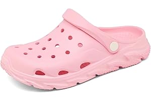 Scecocrs Women's Garden Clogs, Slip-on Comfort Sandals with Arch Support