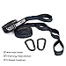Rip Resistant Single Parachute Camping Hammock with 2 Multi Loops Tree Straps Included. Ultralight Nylon. Portable & Compact. Best for Hiking, Backpacking, Trek & Travel. Special Compression Bag
