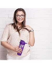 NutraShake - Botella para mezclar proteínas, 750 ml, sin BPA, color morado