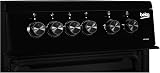 Beko KDC5422AK A Rated 50cm Twin Cavity Electric Ceramic Cooker Black view 6