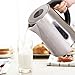 Electric Kettle by BESTEK - Fast Boiling Hot Water Tea Kettle, 18/10 Stainless Steel BPA-Free, Cordless 1500W 1.7L, Boil-Dry Protection, Auto Shut-off