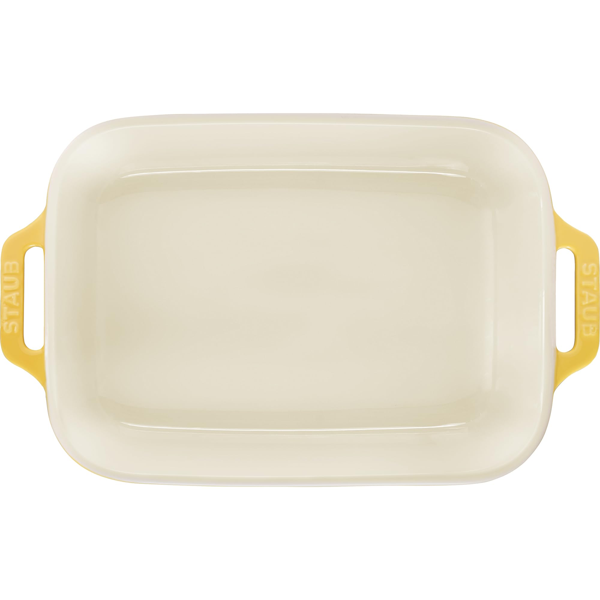 STAUB Ceramic 3-pc Rectangular Baking Dish Set - Citron