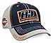Harley-Davidson Men's Embroidered Race Harley Baseball Cap, Gray & Navy BCC25078