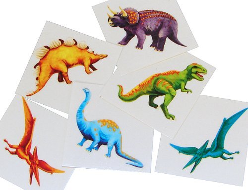 Fun Express Cool Dinosaur Tattoos (6 Dozen)(Discontinued by manufacturer)