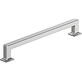 Amerock Lintel 7-9/16 inch (192mm) Center-to-Center Polished Chrome Cabinet Pull, BP3744526