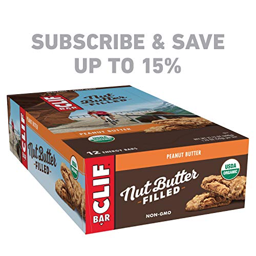 image for Clif Bar 168003 Clif Nut Butter Filled - Organic Snack Bars - Peanut B