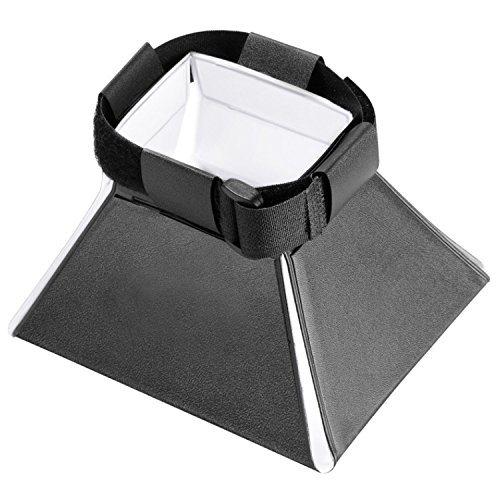 Flash Diffuser Light Softbox 5x4/13x10cm Universal and Collapsible for Canon,Nikon,Sony,Godox,Neewer and Yongnuo Camera External Flash Speedlight - Thumbnail 3