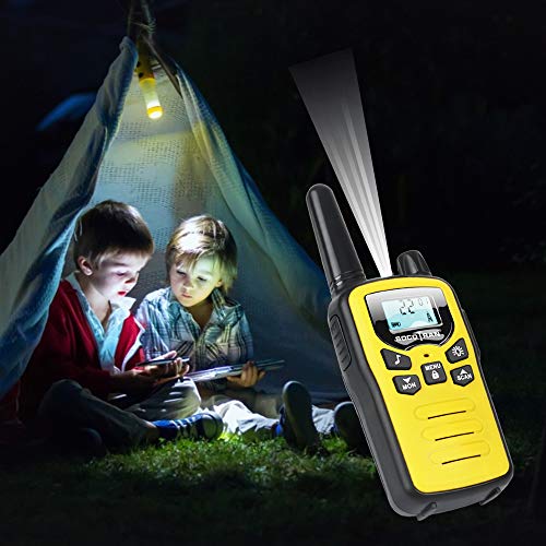 Walkie Talkies for Adults 3 Pack Rechargeable TwoWay Radios Long Range