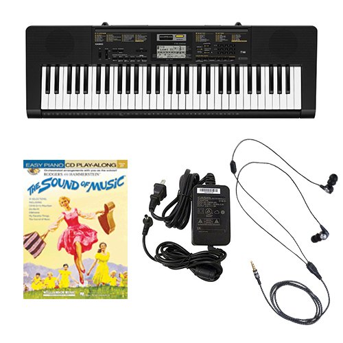 Casio Ctk2400 61 Key Keyboard Deluxe Package With Casio Keyboard