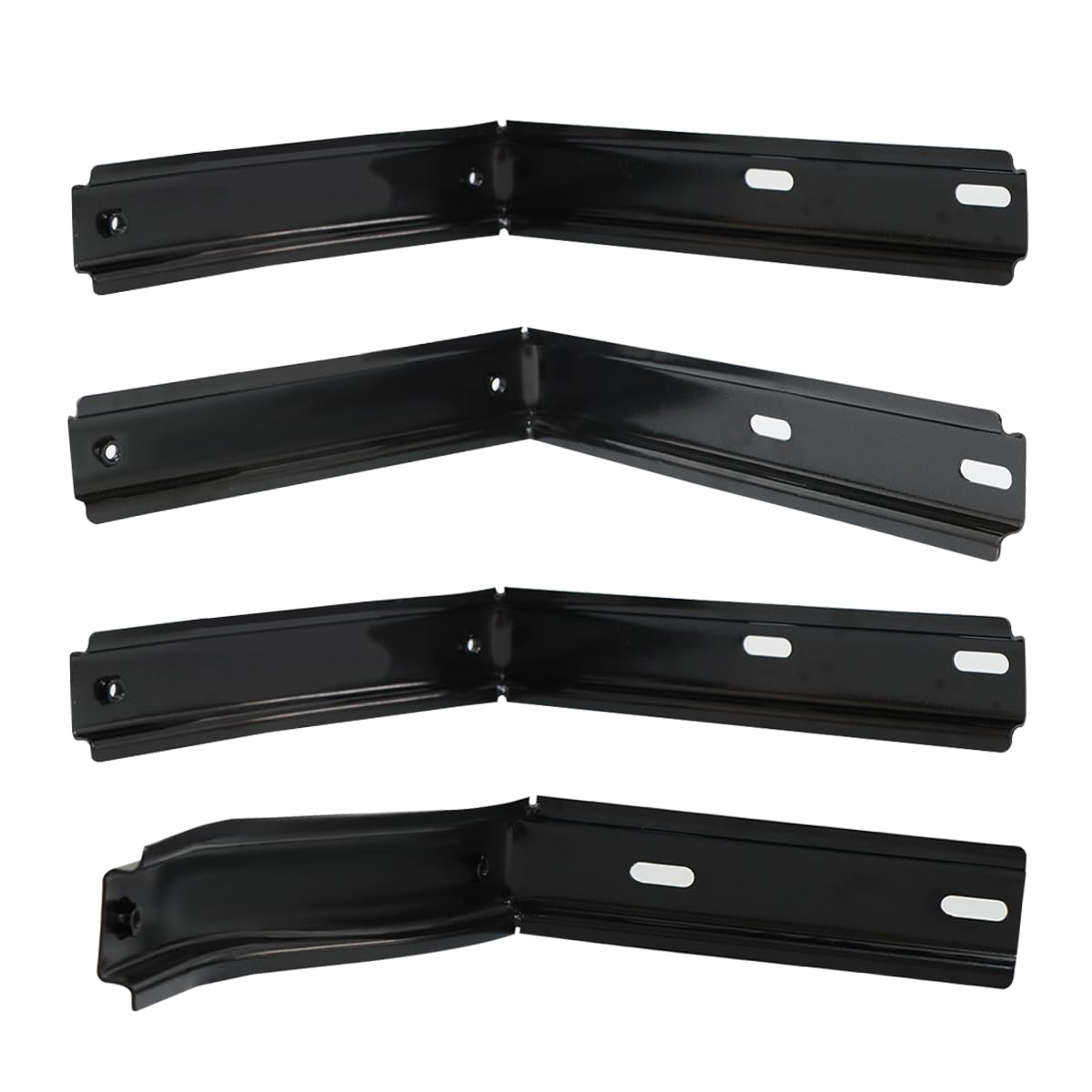 Cab Guide Hood Support Bracket Kit Compatible with 2006-2018 International Prostar, Set of 4 (Left)