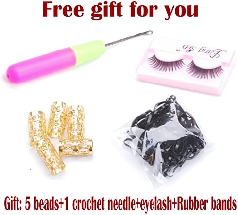 5 Pieces Ombre Synthetic Braiding Hair Jumbo Braids Hair Braiding Kanekalon Mambo Twist Synthetic Hair Extension