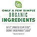 Go Raw Snacks, Sprouted Superfood Cookie Crisps, Gluten Free, Vegan, Natural, Organic, Choco Crunch, 18 Oz, Pack of 6