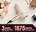 Remington Pro Ionic Hair Dryer 1875W with Diffuser, 2 Concentrators, 3 Sectioning Clips, 3 Heat and 2 Speed Settings, Cool Shot Button