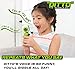 Force1 Ditto Mini Talking Robot for Kids - Robot Voice Changer Toy with Posable Body and LED Eyes, Green