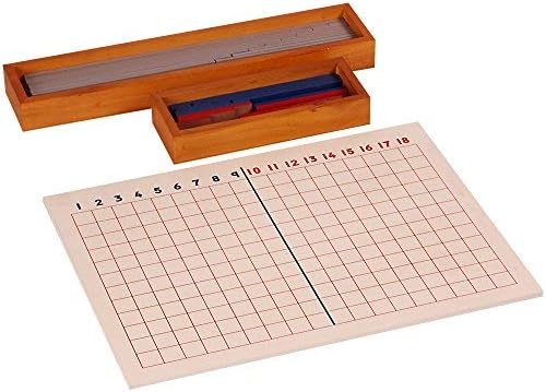 Kidken Montessori Subtraction Board Wooden Teaching Aids ||Educational Teaching aids