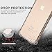 Topist iPhone 7 Case, Slim Crystal Clear Anti-Shock Soft TPU Protective Case with Electroplate Frame for iPhone 7, Scratch Resistant (Clear)