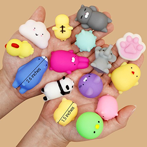 4 Calans+Squishies+Squeeze+Squishy+Animals