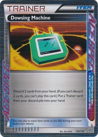 Pokemon - Dowsing Machine (128) - Black and White Plasma Storm - Holo