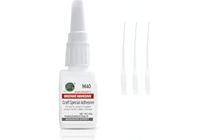 SDINTAR 20g Craft Glue, Glue for Model, Instantly Strong Adhesive for bonding Metal, Plastic, Rubber, Wood, Leather, DIY Craft, Scrapbooking, Card Making, Photo, Toy, Model, Decor, Crystal