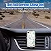 Car Phone Mount,Anti-Slip Phone Holder Compatible with iPhone, Samsung, Android Smartphones