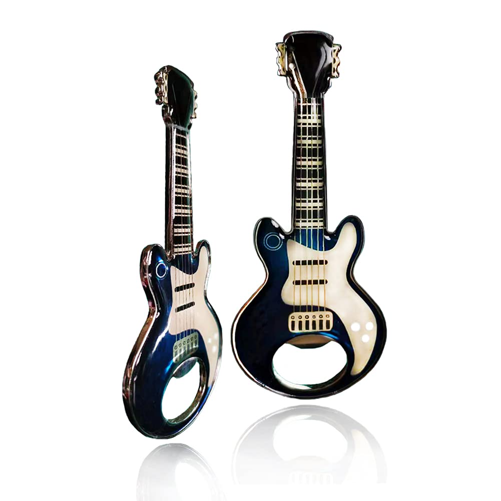 Guitar Bottle Opener with Magnet, Music Lover, Beer Bottle Opener, Music Party Bottle Opener, Metal Music Gifts for Men